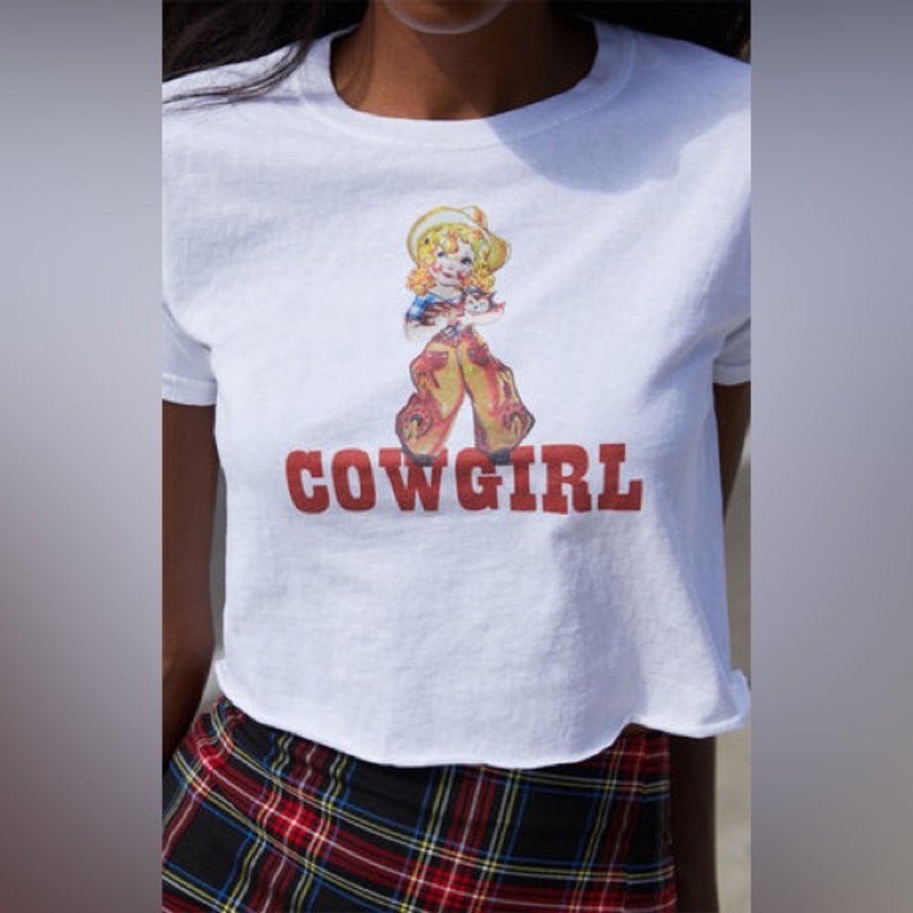 John Galt Cowgirl Crop Top